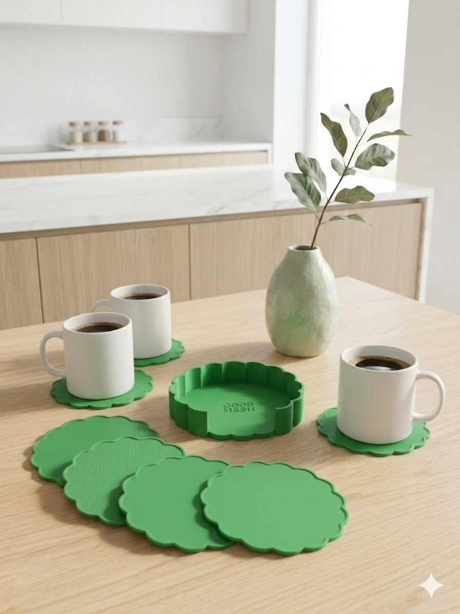 Podstawki pod szklanki - MugHaven - Green