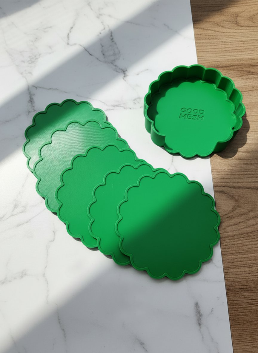 Podstawki pod szklanki - MugHaven - Green